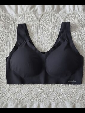La Vie En Rose Dark Grey Seamless Wireless Molded Cup Bra